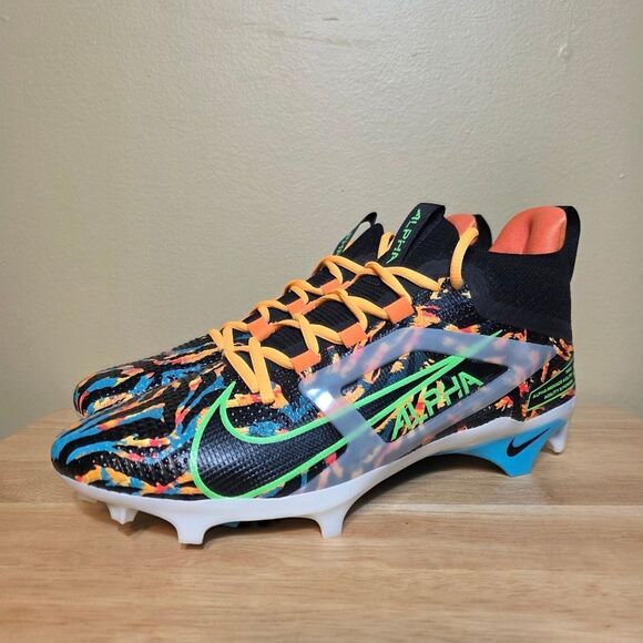 Nike Travis Kelce Alpha Menace 4 Elite Football Cleats HF4316-001 Men\'s 10.5 main image 4